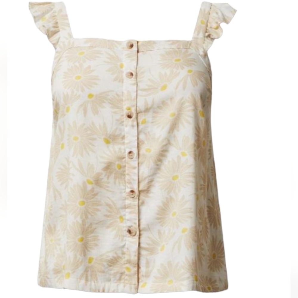 TORRID Ruffle Daisy Tank Top